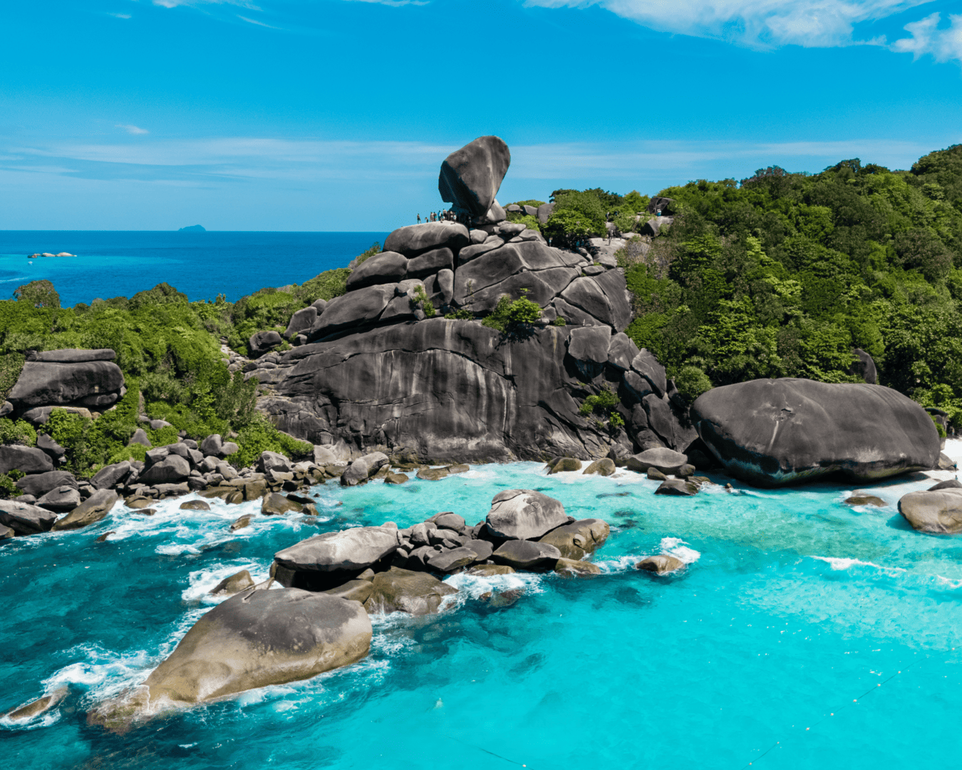 ทริปเกาะสิมิลัน 1 วัน โดยเรือคาตามารัน (ภูเก็ต) สำหรับนักท่องเที่ยวต่างชาติ