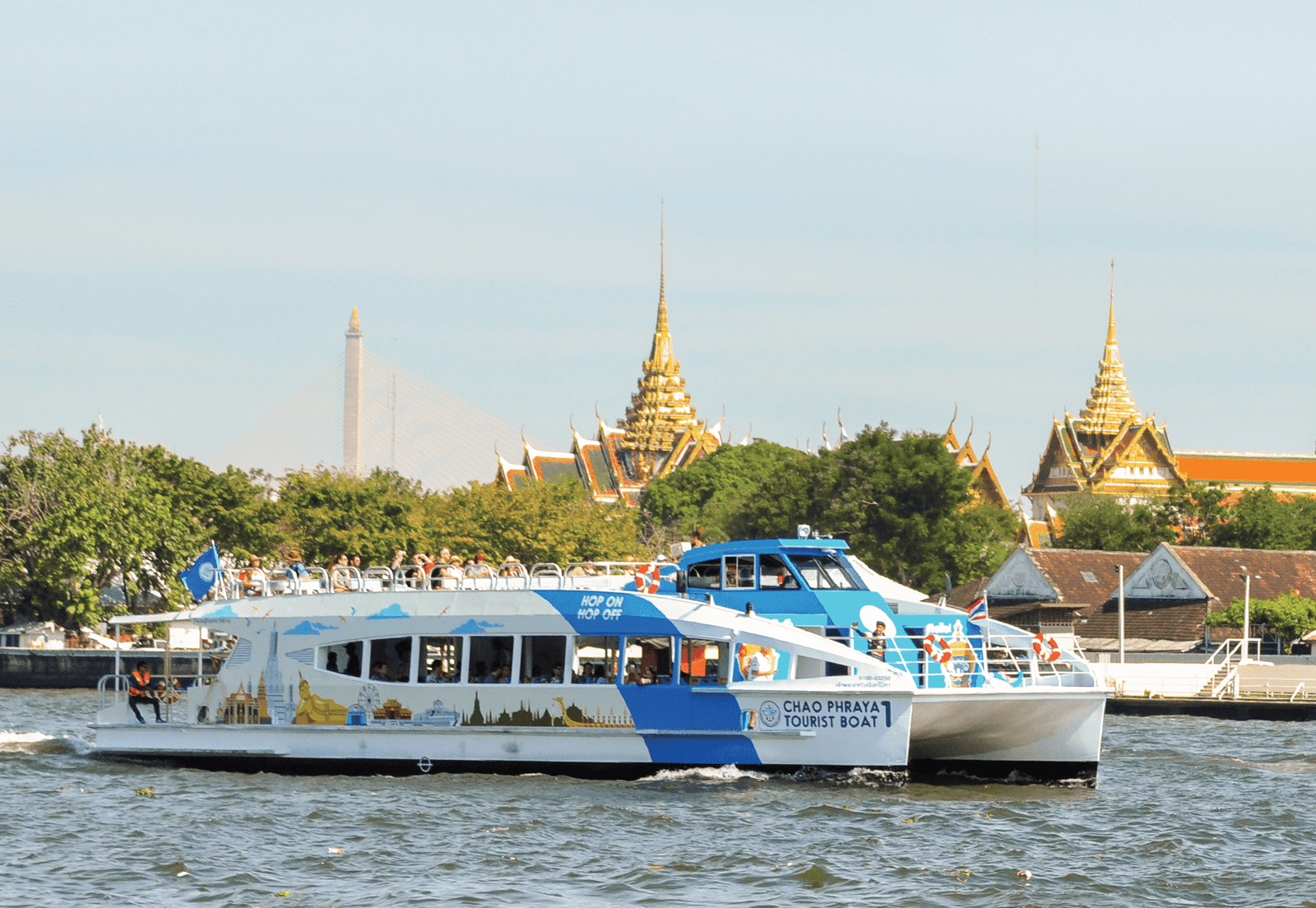 แพ็กเกจเรือท่องเที่ยวแม่น้ำเจ้าพระยา แบบขึ้น-ลง ได้ไม่จำกัดเที่ยว