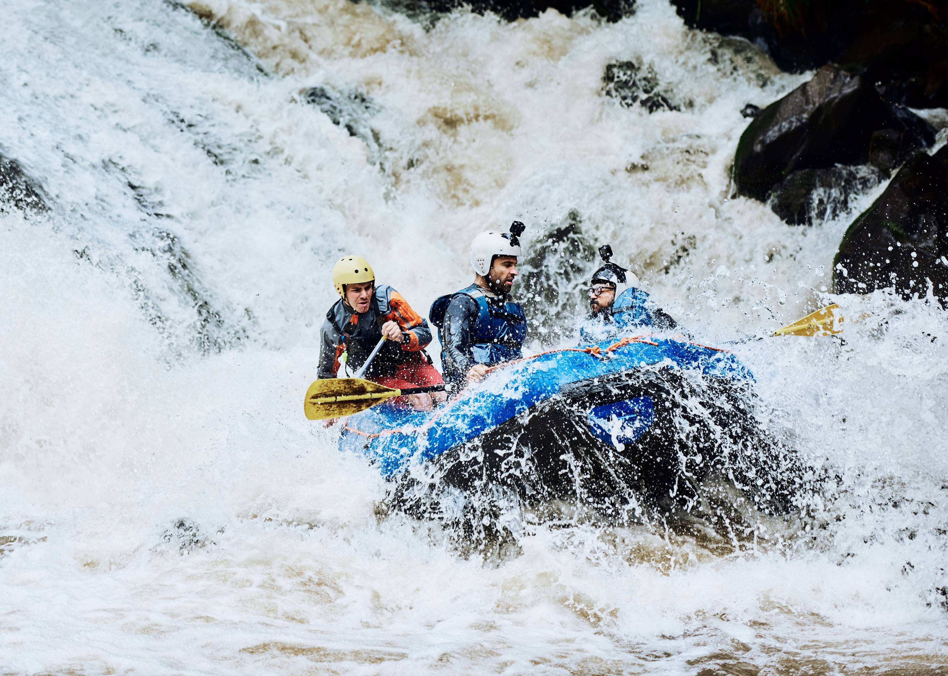 White Water Rafting and ATV 30 mins and Elephant Trekking