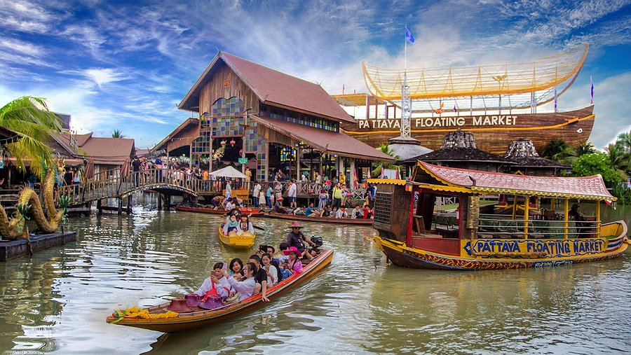 บัตรเข้าชมตลาดน้ำพัทยา (สำหรับชาวต่างชาติ)
